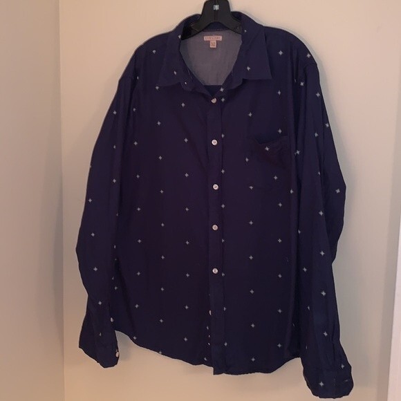 Vintage Cape Juby Blue Shirt XL - Picture 2 of 5